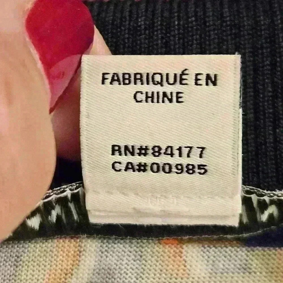 Diane Von Furstenberg Silk Knit Long Sleeve Navy Orange Cream Midi Dress Sz 4 - Picture 7 of 15